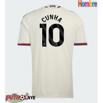 Camiseta Manchester United Matheus Cunha #10 Tercera Equipación 2026-27 manga corta